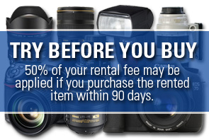 Try before you buy, unique photo rental, Unique rentals, Photography Rentals,