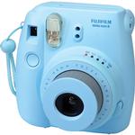 Fujifilm Instax Mini 8 Deal- Mini 8 Blue Camera, 3 Packs of Film and Bag