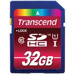 Transcend 32GB SDHC UHS-1 Class 10 600x Secure Digital Memory Card