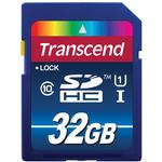 Transcend 32GB SDHC UHS-1 Class 10 300x Secure Digital Memory Card