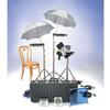 Rental Lowel Lighting Kit with 3 Tota Lights 1 Omni Light and 4 Stands