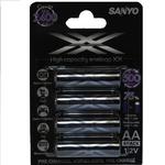 Sanyo XTra Capacity Rechargeable Ni-MH Batteries AA 4pk (2400 mAh)