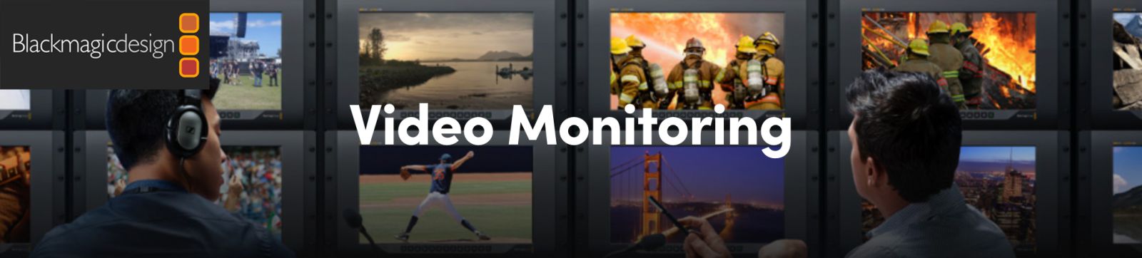 Blackmagic Monitors Banner