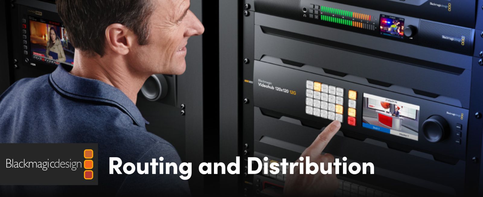 Blackmagic Routing Banner
