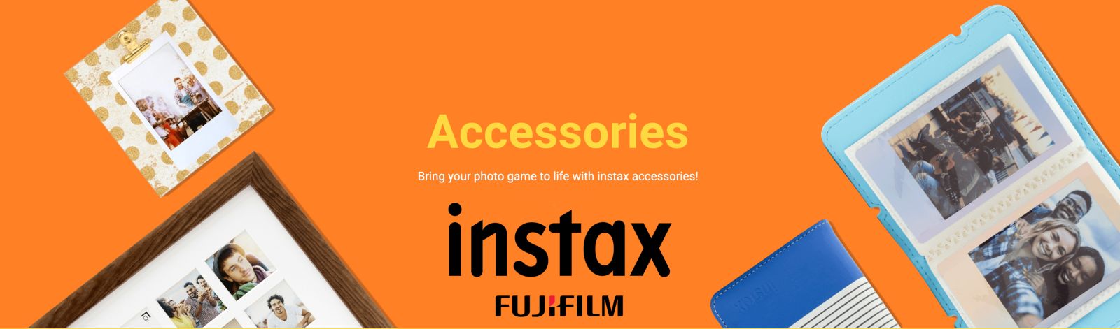 Fujifilm Instax Accessories Banner