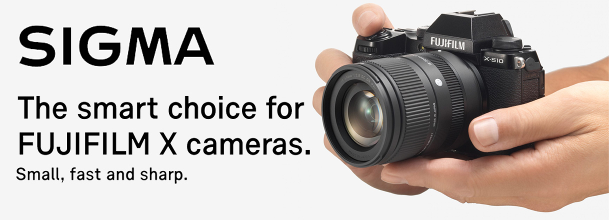 Sigma Fujifilm Banner