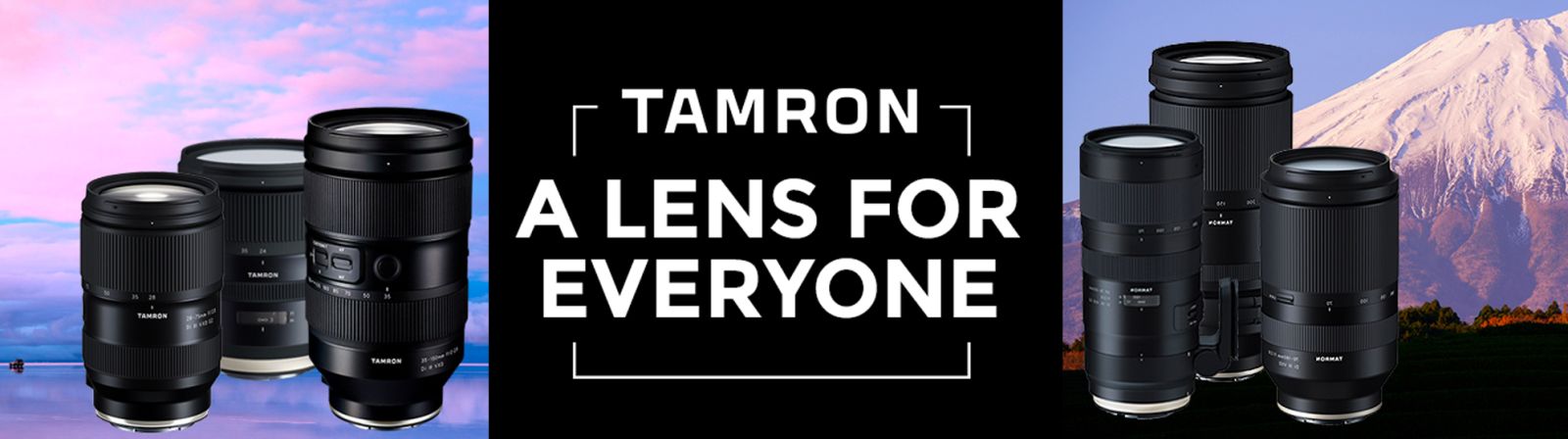 Tamron Brand Banner