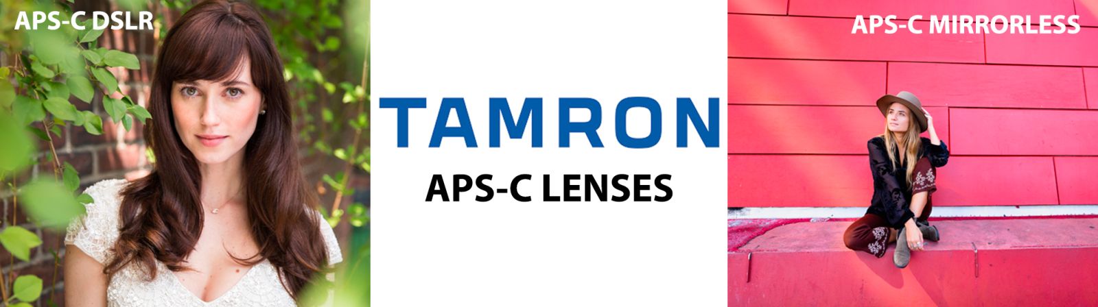 Tamron APS-C Lenses Banner