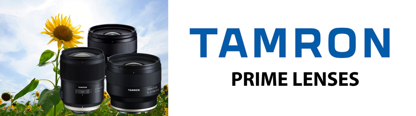Tamron Prime Lenses Banner