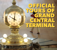 Official tours of grand central terminal
