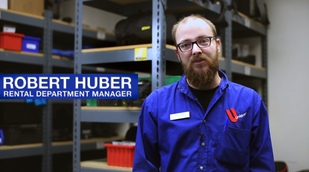 Bob Huber, Rental Department Manager, Unique Photo