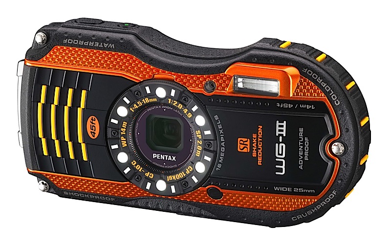 Pentax Releases WG-3 and WG-3 GPS Waterproof Cameras