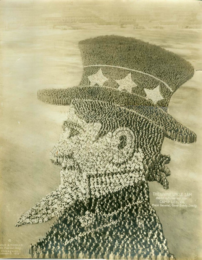 living uncle sam camp lee va 19000