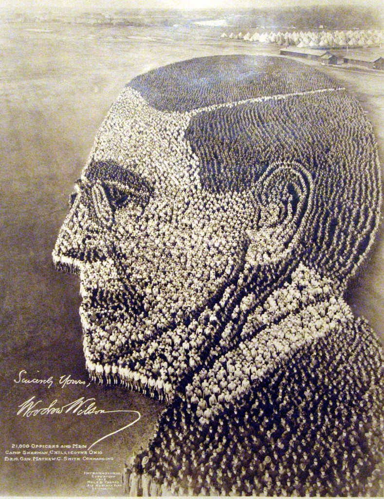 woodrow wilson 21000 officers