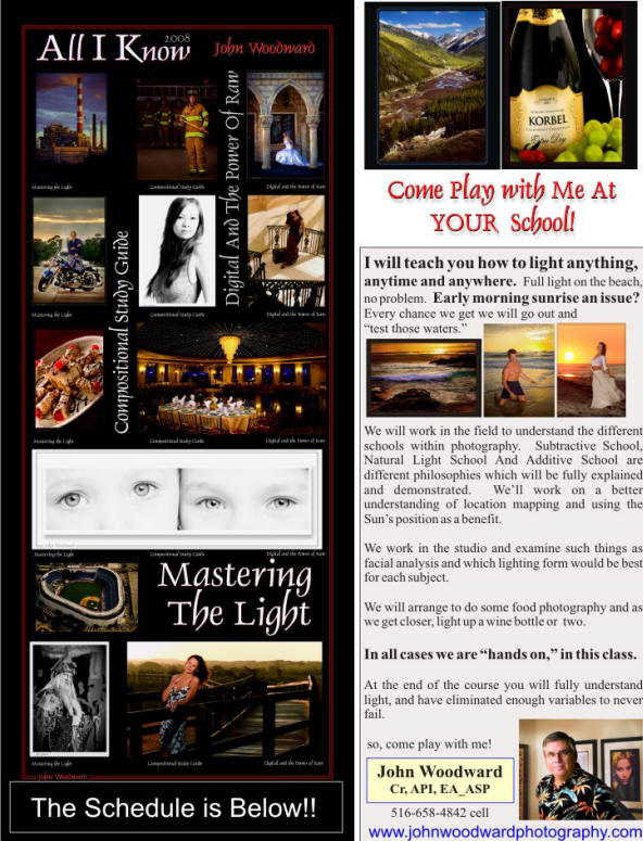 Click Here For Johns Class Schedule!