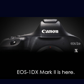 Fast, Formidable, And 4K, All-In-One: EOS-1D X Mark II Professional Digital Camera from Canon