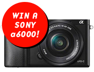 Win a Sony a6000 with 16-50mm!