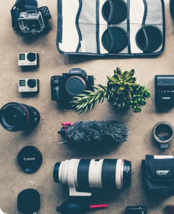 Organize your photo studio.