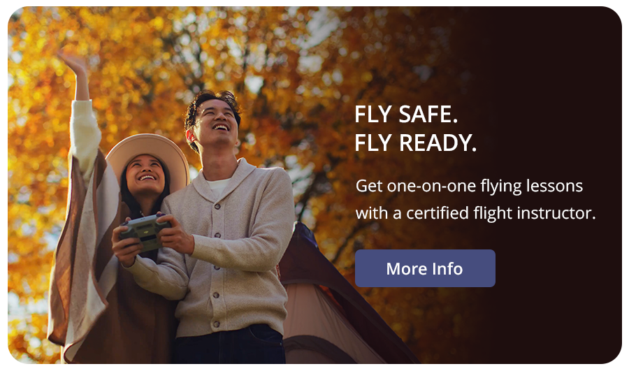 Get one on one drone flight training