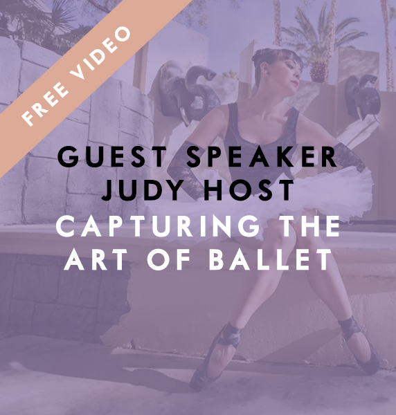 Guest Speaker Judy Host: Capturing the Art of Ballet