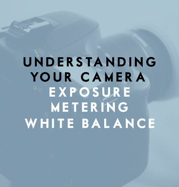 Understanding Your Camera II & III: Exposure, Metering, White Balance