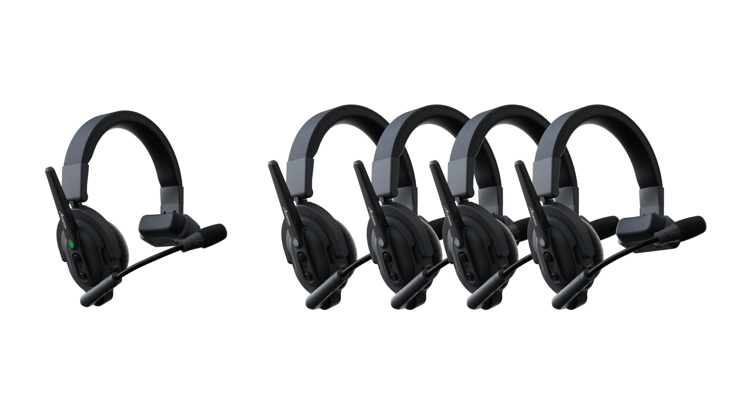 Accsoon CoMo Wireless Intercom Headset 1 host 2 remotes