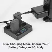 Accsoon TopRig 100W 4-Bay LP-E6 Fast Charger 5