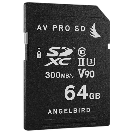 Angelbird 64GB AV Pro Mk 2 UHS-II SDXC Memory Card
