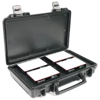 Aputure MC 4-Light Travel Kit with Charging Case 0