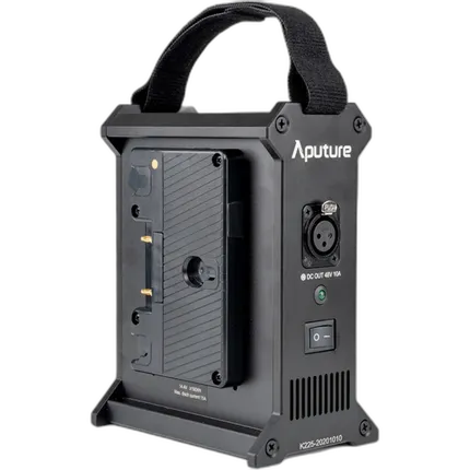 Aputure 2-Bay Battery Power Station (Gold Mount)