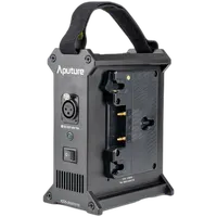Aputure 2-Bay Battery Power Station (Gold Mount) 4
