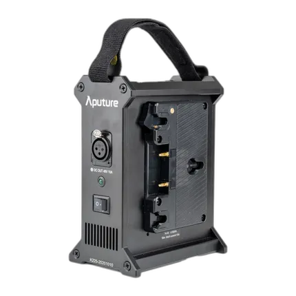 Aputure 2-Bay Battery Power Station (Gold Mount)