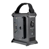 Aputure 2-Bay Battery Power Station (Gold Mount) 1