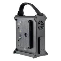 Aputure 2-Bay Battery Power Station (Gold Mount) 2