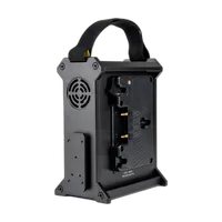 Aputure 2-Bay Battery Power Station (Gold Mount) 3