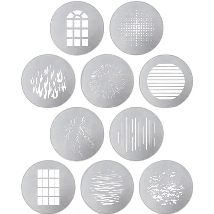 Aputure Spotlight Max 10-Piece Gobo Kit (Size A)