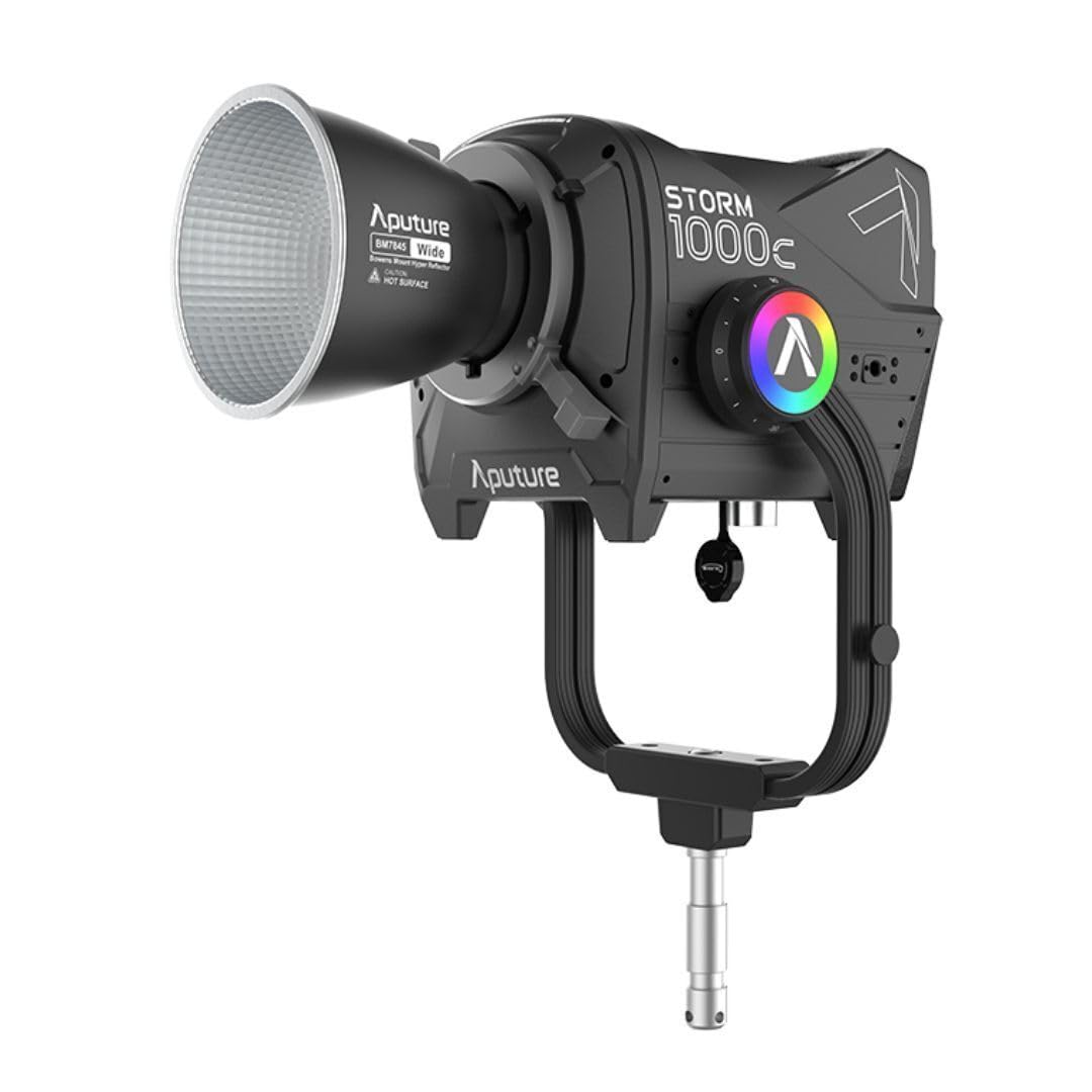 Aputure STORM 1000c with Wide Reflector