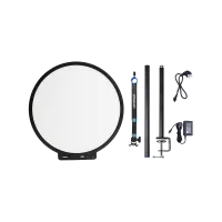 Amaran Verge Max Bi-Color Round LED Light Panel - Charcoal 8