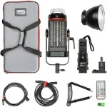 Aputure Light Storm C300d Mark II LED Light Kit with Gold Mount Batt. Plate 6