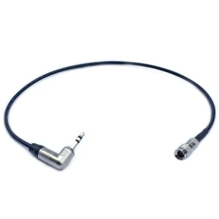 Atomos LTC to Right-Angle 3.5mm Mic-Level Timecode Cable for Ultrasync One
