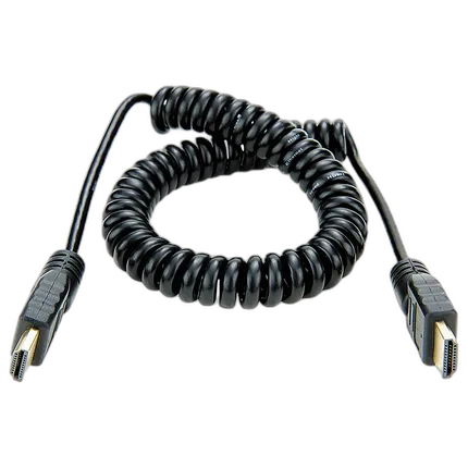 Atomos COILED FULL to FULL HDMI Cable (50cm)