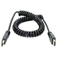 Atomos COILED FULL to FULL HDMI Cable (50cm) 0
