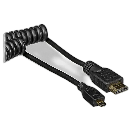 Atomos COILED MICRO to FULL HDMI Cable (50cm)