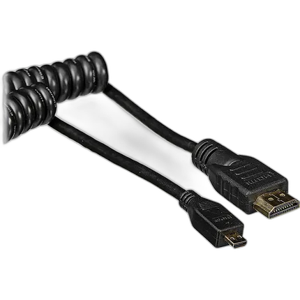 Atomos COILED MICRO to FULL HDMI Cable (30cm)