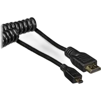 Atomos COILED MICRO to FULL HDMI Cable (30cm) 0