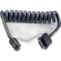 Atomos AtomFLEX HDMI (Type-A) Male to Micro-HDMI (Type-D) Male Coiled Cable 0