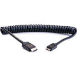 Atomos AtomFLEX HDMI (Type-A) Male to Mini-HDMI (Type-C) Male Coiled Cable (