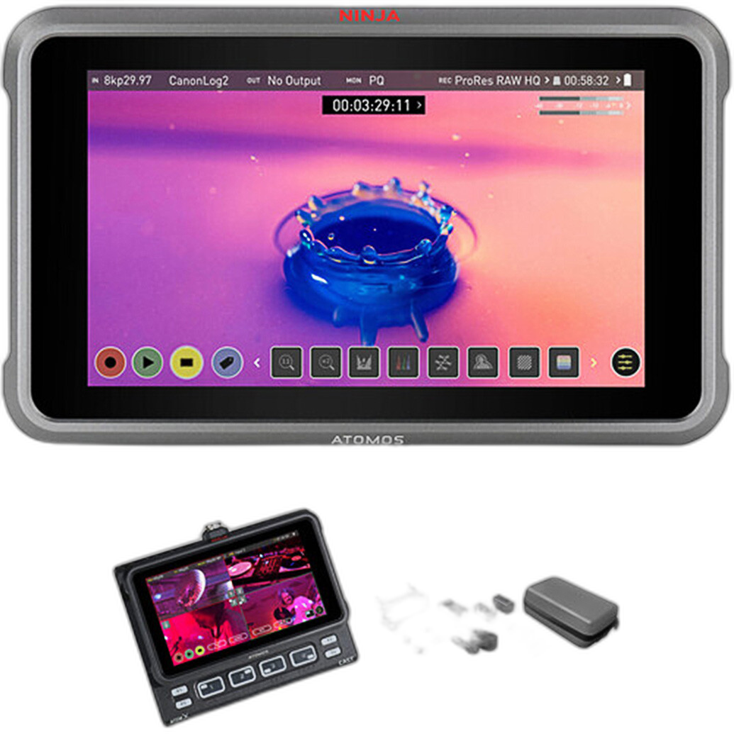 ATOMOS NINJA V &AtomCAST &500GBセット モニタ Atomos Ninja V+ Switch and Stream Kit