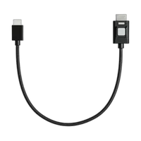 Atomos 4k60 HDR Locking Full HDMI to Mini HDMI High-Speed Cable - 11.8in 0