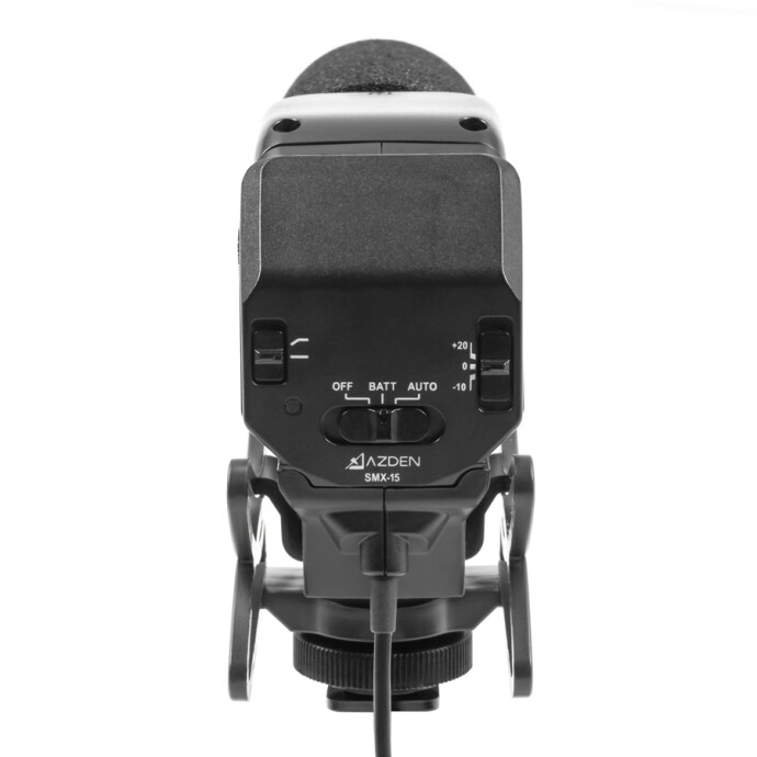 Azden SMX-15 Powered Shotgun Video Microphone accessory view
